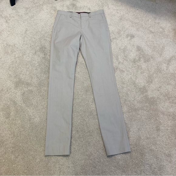 RW&CO men’s tan beige Miles Slim Fit pants Sz 27 NWT - Picture 1 of 11